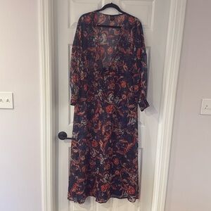Express Floral Duster Size S/M